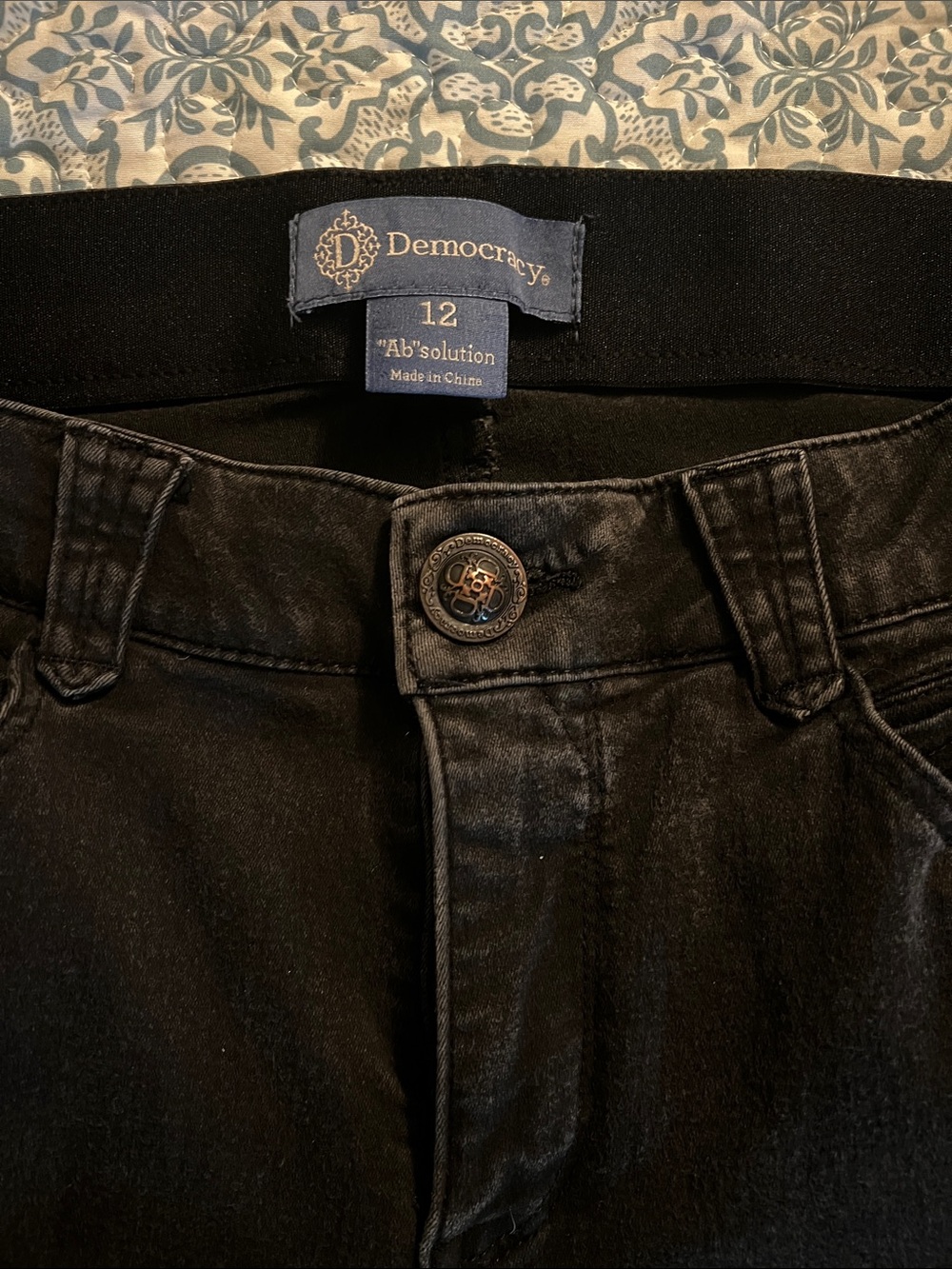 Democracy women’s Black Slim Jeans - Ab'solution